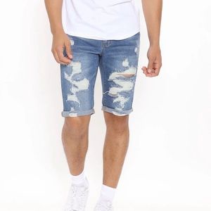 Fashion Nova Men’s denim shorts
